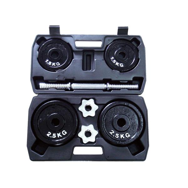 15KG BLACK PAINTING DUMBBELL SET
