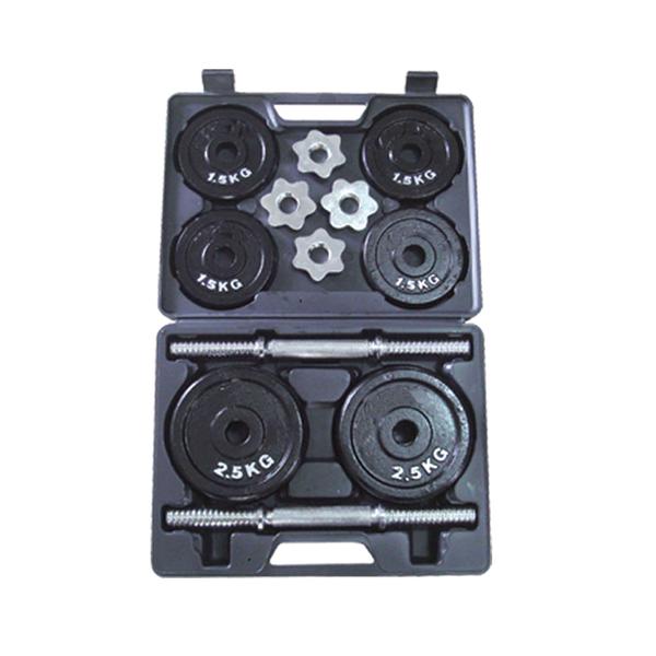 20KG BLACK PAINTING DUMBBELL SET