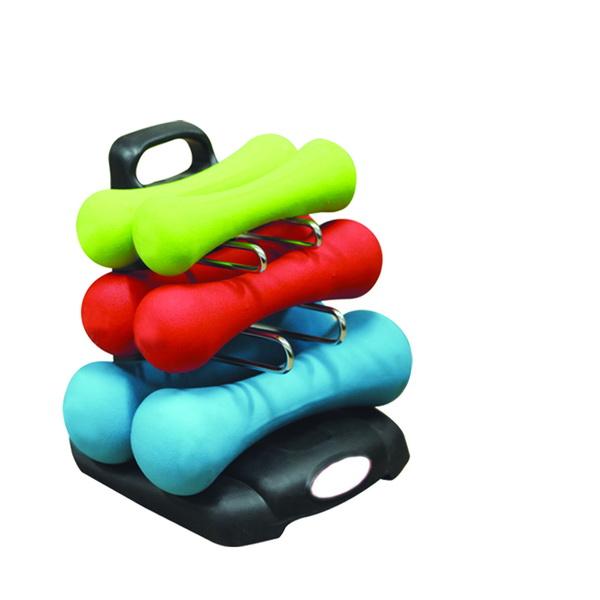 BONE-SHAPE DUMBBELL SET