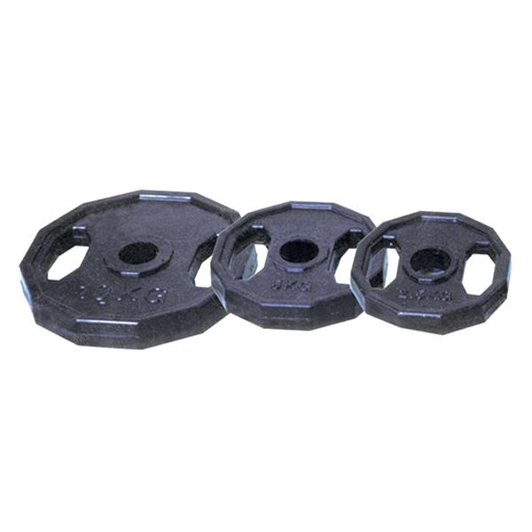 DODECAGONAL RUBBER PLATE WITH HANDLE CUT