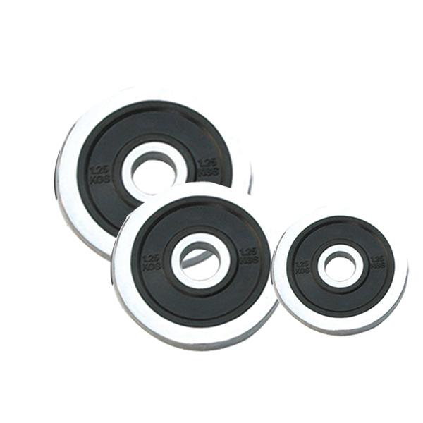 CHROME PLATE WITH RUBBER RING