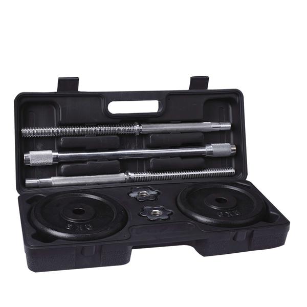 25KG BLACK PAINTING DUMBBELL SET