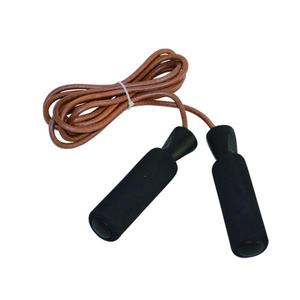 WEIGHTED LEATHER JUMP ROPE