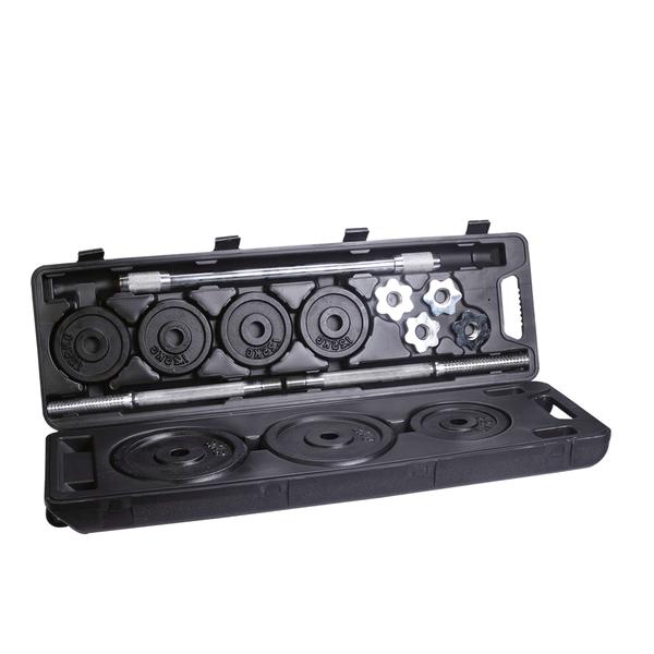 30KG BLACK PAINTING DUMBBELL SET