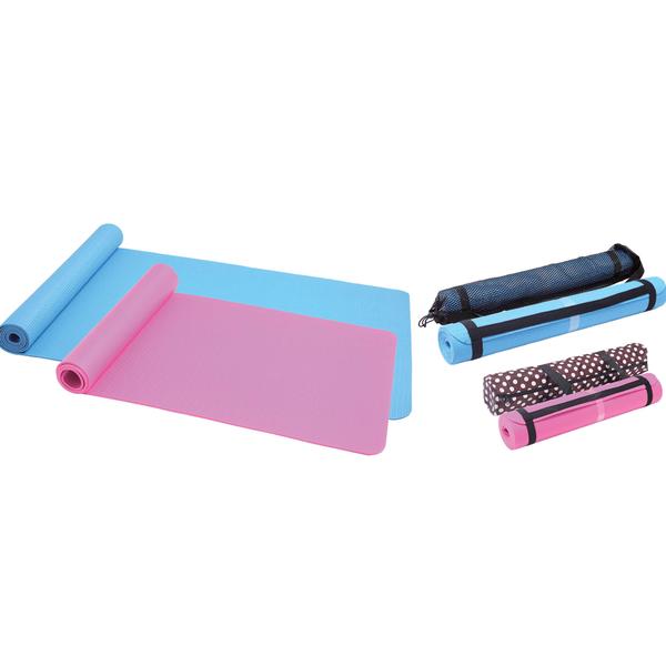 SPECIAL PVC YOGA MAT WITH ROUND CORNER